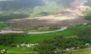 Landslide in Montania